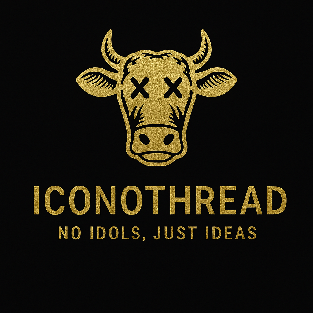 Iconothread gold black
